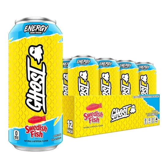 GHOST Energy Drink 12 Pack-200mg Natural Caffeine
